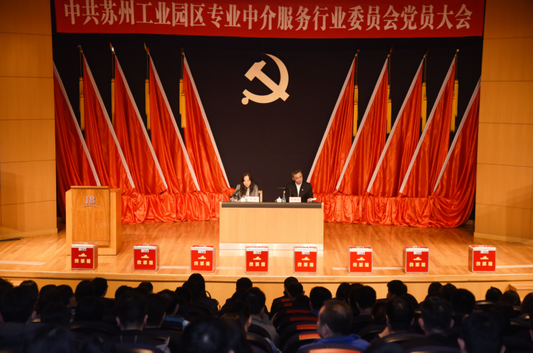 专业中介服务行业党委换届选举党员大会顺利举行