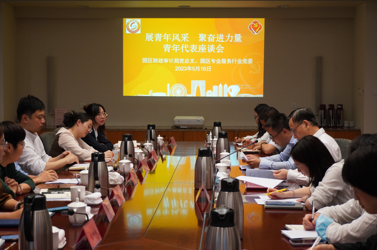 “展青年风采 聚奋进力量”行业优秀青年代表座谈会之一